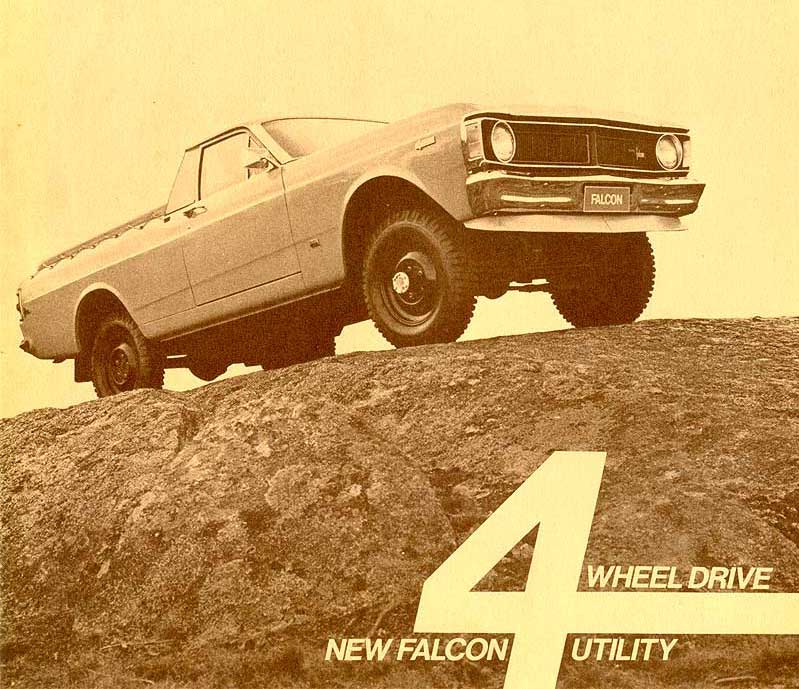 XY 4WD UTE